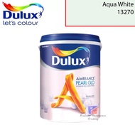ICI DULUX Pearl Glo Wall Paint ( 13270 Aqua White ) 1L / 5L