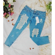 [READY STOCK] Women Jeans Rebel Indigo Skinny Jeans Blue