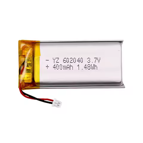 602040 3.7V 400mAh Lithium Polymer Li-ion Rechargeable Battery for GPS MP3 MP4 MP5 Car DVR Tachograp