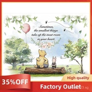 Cute Bear Backdrop Baby Shower Balloon Photo Background Banner  -210X150cm Factory Outlet Q8N3