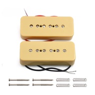 Single Coil Soap Bar Pickups For P-90 P90 Guitar Ivory