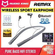 REMAX Bluetooth Earphone Sport Earphone Wireless Neckband Earphone Bluetooth Waterproof Earphone Jog