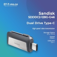 sandisk ultra dual drive usb type-c 128gb sdddc2-128g-g46