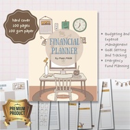 100 Gsm Thick Financial Planner Journal Planner Journal Book Notebook Diary HARD COVER Work Agenda B