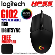 LOGITECH G102 G103 B100 G403 G502 PRODIGY GAMING MOUSE, 6 BUTTON ON BOARD MEMORY OPTICAL SENSOR.