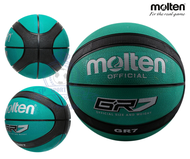Basketball Molten GR7 Size.7 ลูกบาส บาสเกตบอล รับประกันของแท้100% (แถมฟรี กระเป๋าใส่บอล เข็มสูบลม ตา