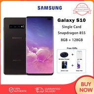 Samsung Galaxy S10 G973U Single Card Mobile Phone 8GB RAM 128GB ROM 6.1 Snapdragon 855 Octa Core NFC