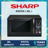 【FREE BUBBLE WRAP】 Sharp Basic Microwave Oven (20L) R207EK