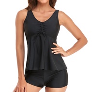 2025 New Swimwear Two Piece Swimsuit Women Push Up Swimwear Female Big Size Bathing Suit Printed Bea