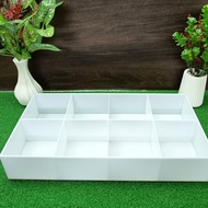 Acrylic Box 30 x 20 x 12 cm Seblak Topping Container 12 cm High