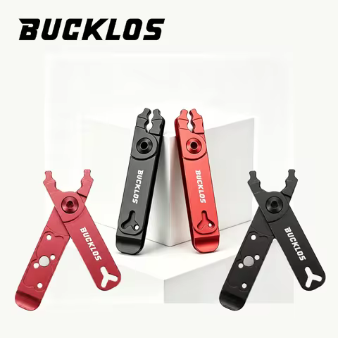 BUCKLOS Bicycle Chain Link Pliers Mini MTB Quick Removal Bike Master link Pliers Valve Tool 4 in 1 M