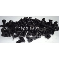 STEEL L-BOLT M6X16 - B/O JFL M6x16 P1.0 BLACK