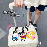 Creative Cartoon kt Luggage Tag Travel Boarding Pass Silicone Luggage Tag Suitcase Check-In Anti-Los