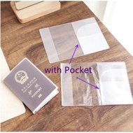 Sarung Pasport Kalis Air Pemegang Pasport Kad Pengenalan Pelindung Perjalanan Sarung Perjalanan Telu