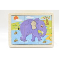 KAYU Wooden PUZZLE PICTURE 6 PIECES