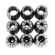 10Pcs ER32 Spring Collets Set 2/4/6/8/10/12/16/18/20mm + MT3 M12 ER32 Collet Chuck Morse Taper Holde