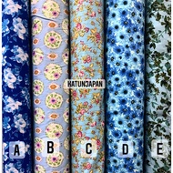 KATUN TOKAI JAPANESE COTTON SET BLUE2 (min purchase 2x clicks per color motif)