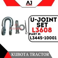 U-Joint Set Shackle L3608 Kubota Tractor Part : L3445-10001