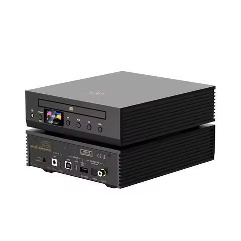 Shanling CR60 Hi‑Fi CD Transport Ripper Player, FLAC WAV Digital Extraction, Optical Coaxial USB Out