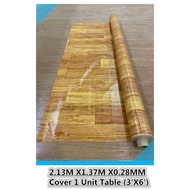 itop Alas Meja 2.13m x 1.37m x 0.28mm Table Cloth Untuk Night Bazaar Pasar Malam