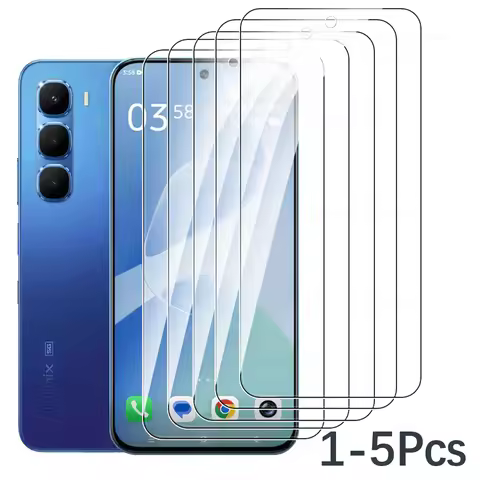 For Infinix Hot 60 Pro Glass 1-5Pcs 9H Screen Protector On For Infinix Hot 60 Pro Hot60 60Pro Hot60P