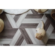 HEXAGON COMBINATION SHAPE VINYL FLOORING - 3MM