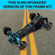 DIY RC Car Center Drive Drift Racing Frame 1/10 D5S RC Car Carbon Fiber Frame DIY KIT High Speed Rac
