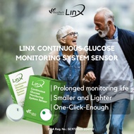 LinX Continuous Glucose Monitor CGM Sensor System Real-Time Glucose Monitoring Every 1 Min 24 Hours 