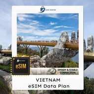 【eSim】Vietnam esim Unlimited Roaming Data eSim Plan【Daily 1GB - 3GB】GOGO ROAMING Travel eSIM
