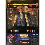 JADA 6'' STREET FIGHTER II AKUMA ACTION FIGURE