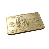 Snoopy SUN USA แท่งทองคำ100ดอลลาร์24K,แท่งทองเหรียญอเมริกันแท่งทอง USD พร้อม Gif