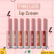 PINKFLASH Lasting Matte Lip Cream | Lip Matte Lip Cream | Transferproof BPOM Lipmatte Lipstick