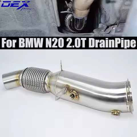 Car Exhaust Downpipe for BM/W N20 Engine F20 F21 F22 F30 F32 F33 F36 128i 220i 228i 320i 328i 428i E