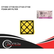 FOAM AIR FILTER CT100C CT100 KS CT125 CT150 PF581135 v07.2026*