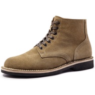 Workwear Boots Mens Shoes Spring American High-Top Desert Boots Retro M43 Great Escape Boots Mid-Top