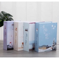 Photo Album 3R 4R 5/6 Inch 100 / 200 Photo Album Interstitial Family Photos Small Photo Album相册本 4R6