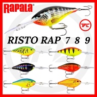 RAPALA Risto Rap RR-7 8 9 Deep Crank Lure Bait RR07 RR08 RR09 RR7 RR8 RR9