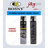 [CAN] BOSNY Mirror Chrome Spray Paint Aerosol Spray Paint Fast Drying 270CC (Only in West Malaysia)