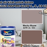 ICI DULUX INSPIRE INTERIOR GLOW 18 Liter Mocha Mauve / Andrey’s Auburn