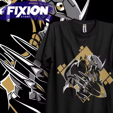 Digimon – BlackWargreymon NAnime T Shirt Manga Gift For Anime Lover All Size Cotton