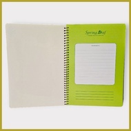 ☍ ▧ ◕ Spring Leaf Premium Notebook 80 Leaves- Brightside 6×8.5"