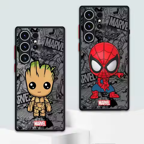 Marvel Spiderman Phone case for Samsung Galaxy 20 Ultra Note 10 Plus Lite 9 8 A21 05 A16 A06 A30 A50