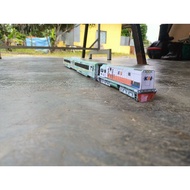 Papercraft Kereta Api Indonesia Gerbong /Koc ekonomi