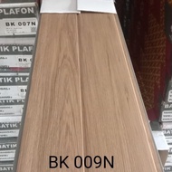 plafon pvc motif kayu doff