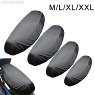 LOOKSHOW Motorcycle Seat Cushion Cover Waterproof Dust Protector Motorbike Scooter Motorcycle Seat C