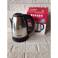 New Deals [Dzs] Electric Kettle Stainless Steel 2 Liter High Water Heater