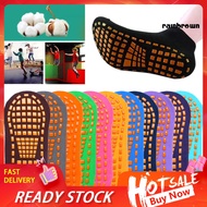 Adult Anti Skid Yoga Trampoline Playground Sports Breathable Cotton Floor Socks /RXHW/