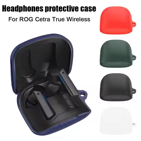 Earphone Protective Case For ASUS ROG Cetra True Wireless Gaming Earphones Protective Case Silicone 