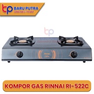 KOMPOR GAS RINNAI RI-522C (2 TUNGKU) (GARANSI RESMI)