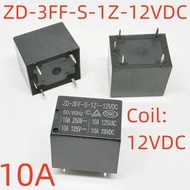 Relay ZD-3FF-S-1Z-12 24VDC 10A 5 Pins